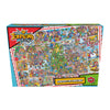 Gibsons Jokesaws Crackers for Christmas 1000 Piece Jigsaw Puzzle in special retail box front view