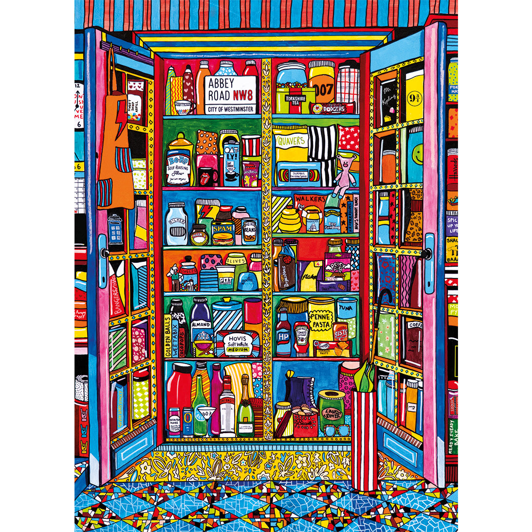 Gibsons British Pantry 1000 Piece Jigsaw Puzzle for Adults - Poster