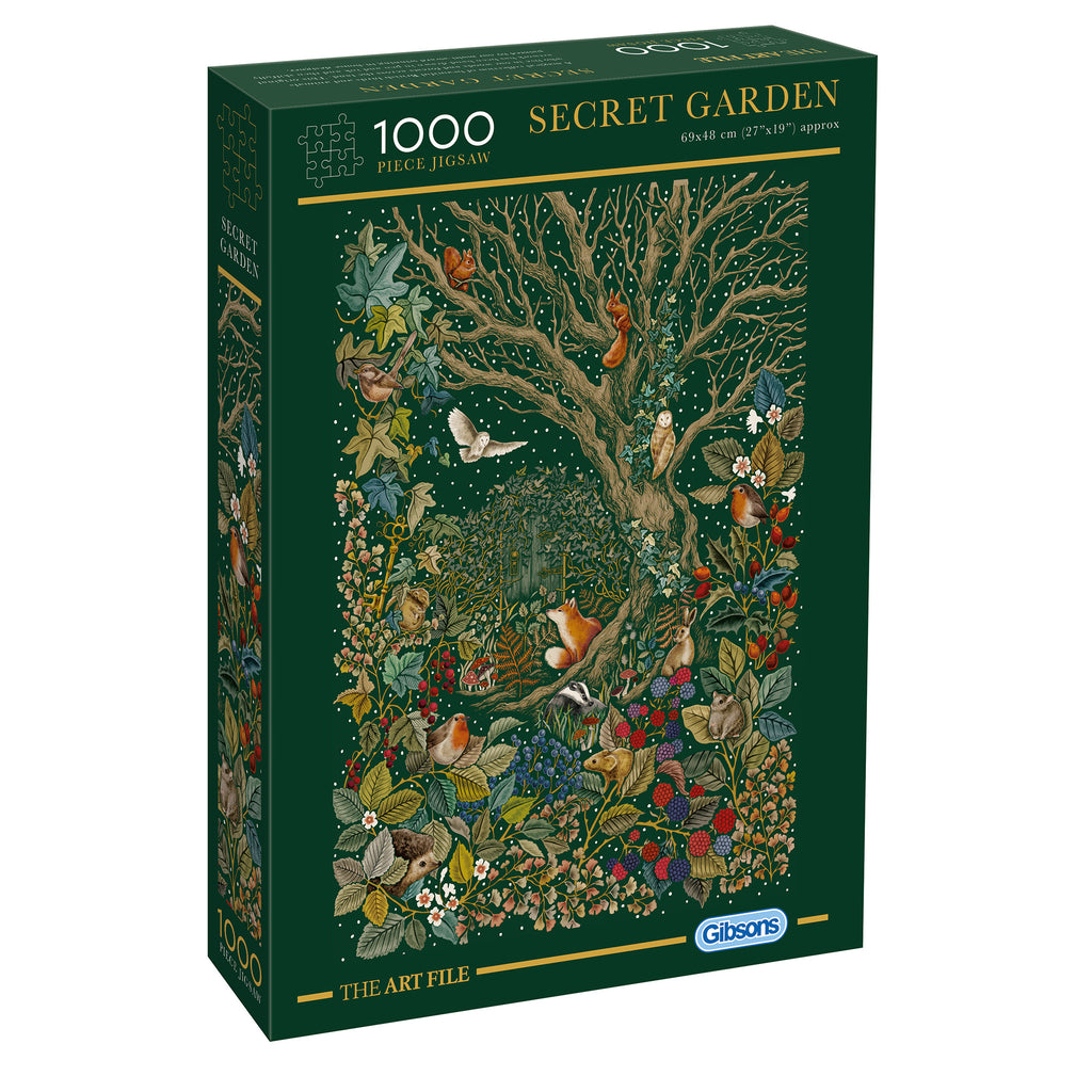 art file the secret garden 1000 piece jigsaw puzzle by gibsons games