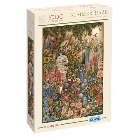 The Art File Summer Haze 1000 Piece Jigsaw – Gibsons