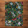 The Art File Winged Wonders 1000 Piece Jigsaw Puzzle by Gibsons made up on wooden table