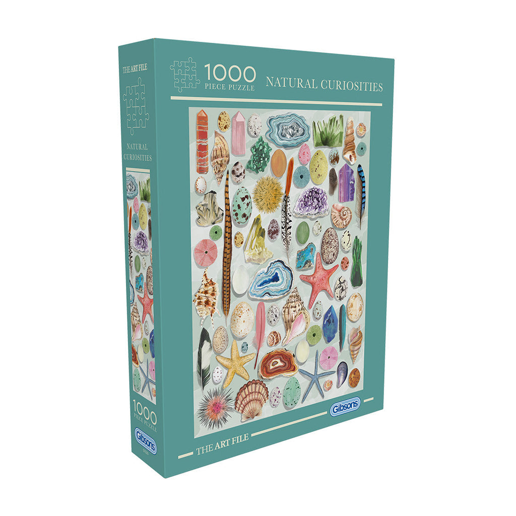 The Art File Natural Curiosities 1000 Piece Jigsaw Puzzle by Gibsons in Special retail box
