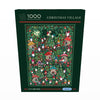 Gibsons The Art File: Christmas Village 1000 Piece Jigsaw Puzzle Green Retail Special Box