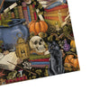 Gibsons The Art File Witchcraft 1000 Piece Halloween Spooky Jigsaw Puzzle for Adults made up corner on white background