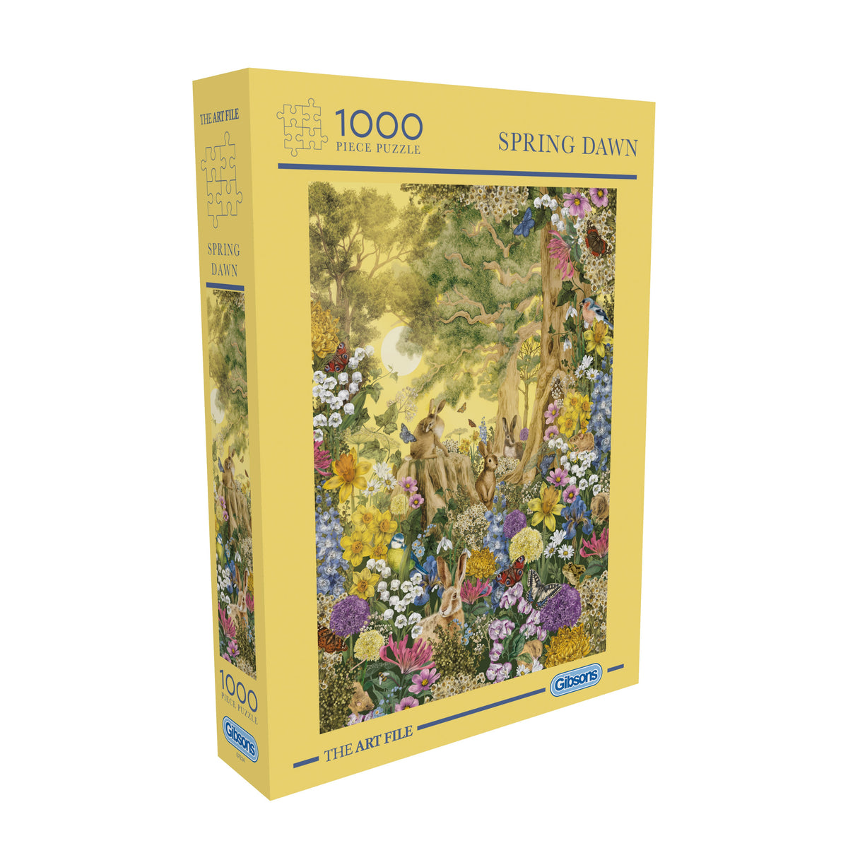 Gibsons The Art File Spring Dawn 1000 Piece Jigsaw Puzzle for Adults