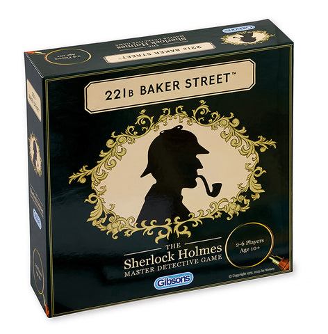 Gibsons 221B Baker Street - Sherlock Holmes Family Board Game