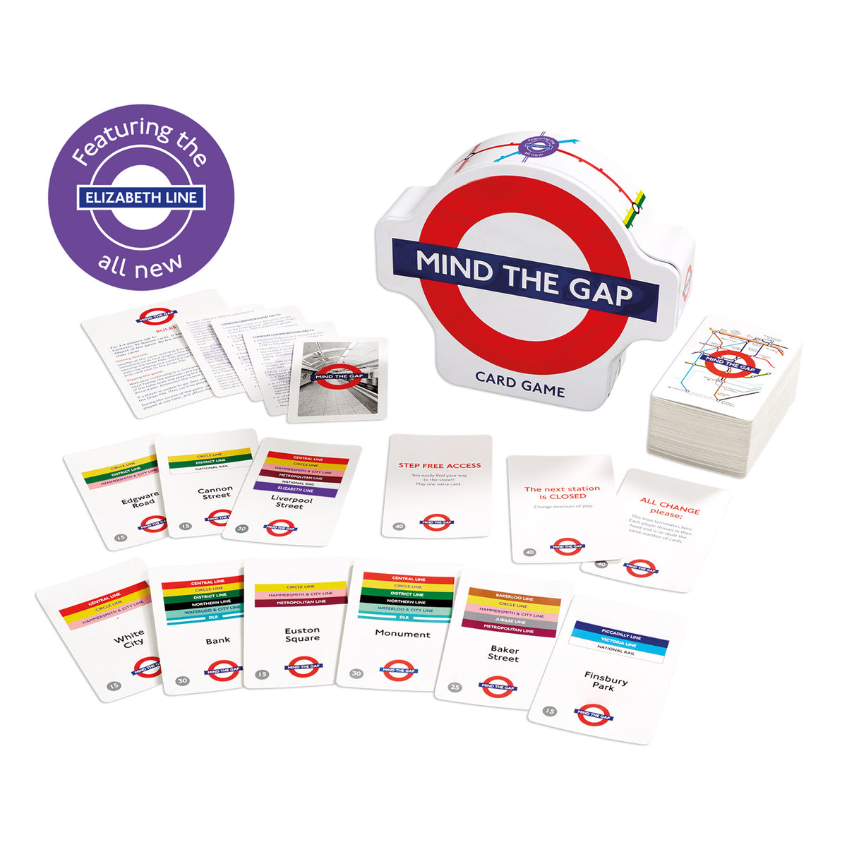 mind the gap award winning transport for london card game 