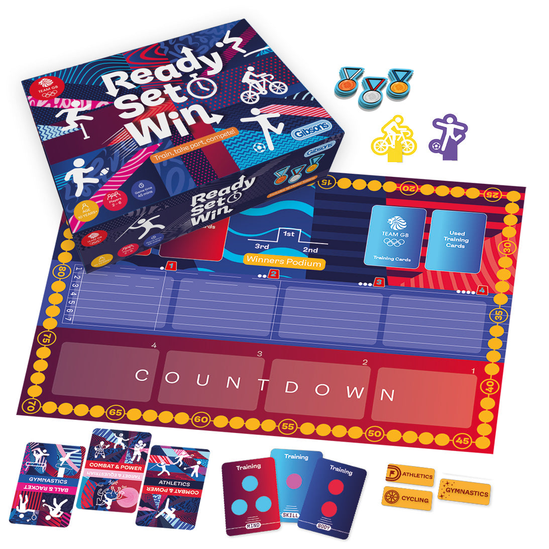 Team GB Ready Set Win Board Game