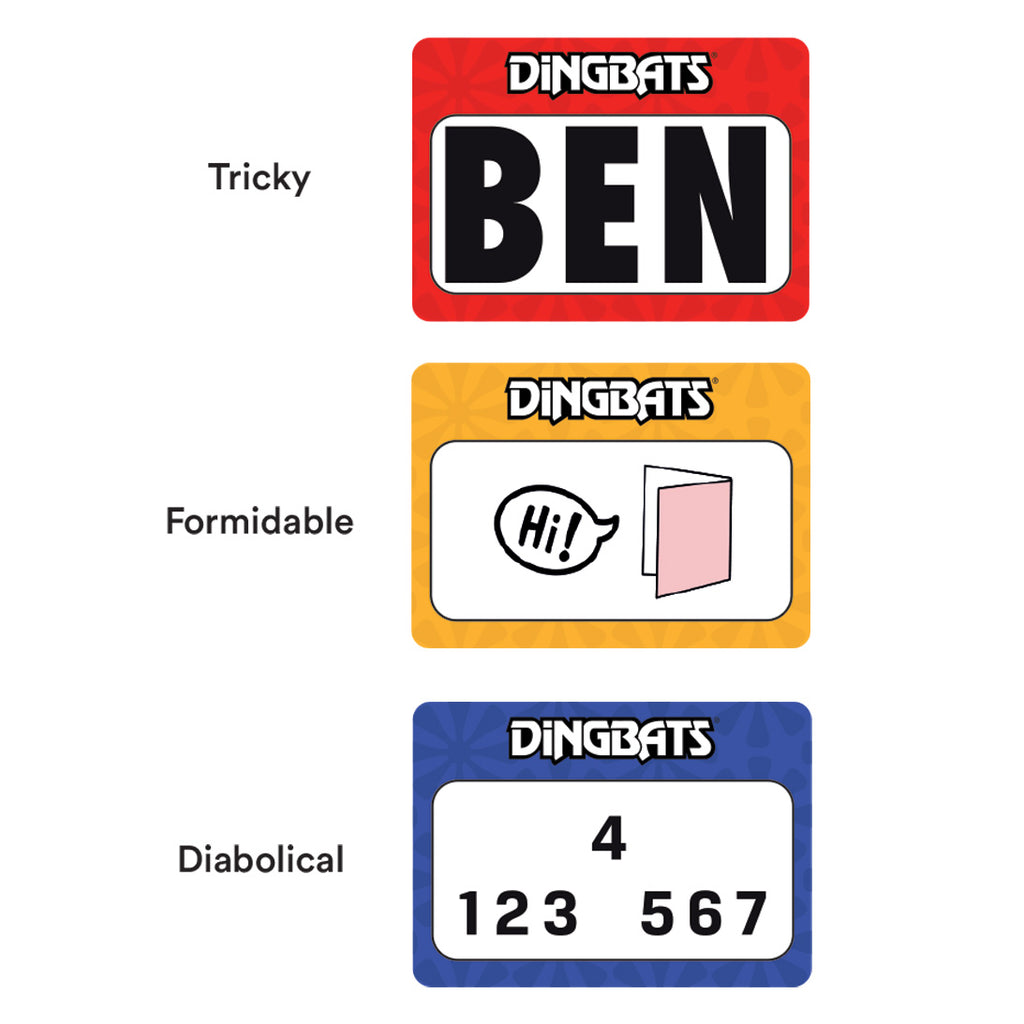 Dingbats Board Game Gibsons Games