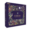 Gibsons The Art File Chess set packaging with nature-themed design