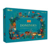 Gibsons The Art File Dominoes game box with underwater scene design