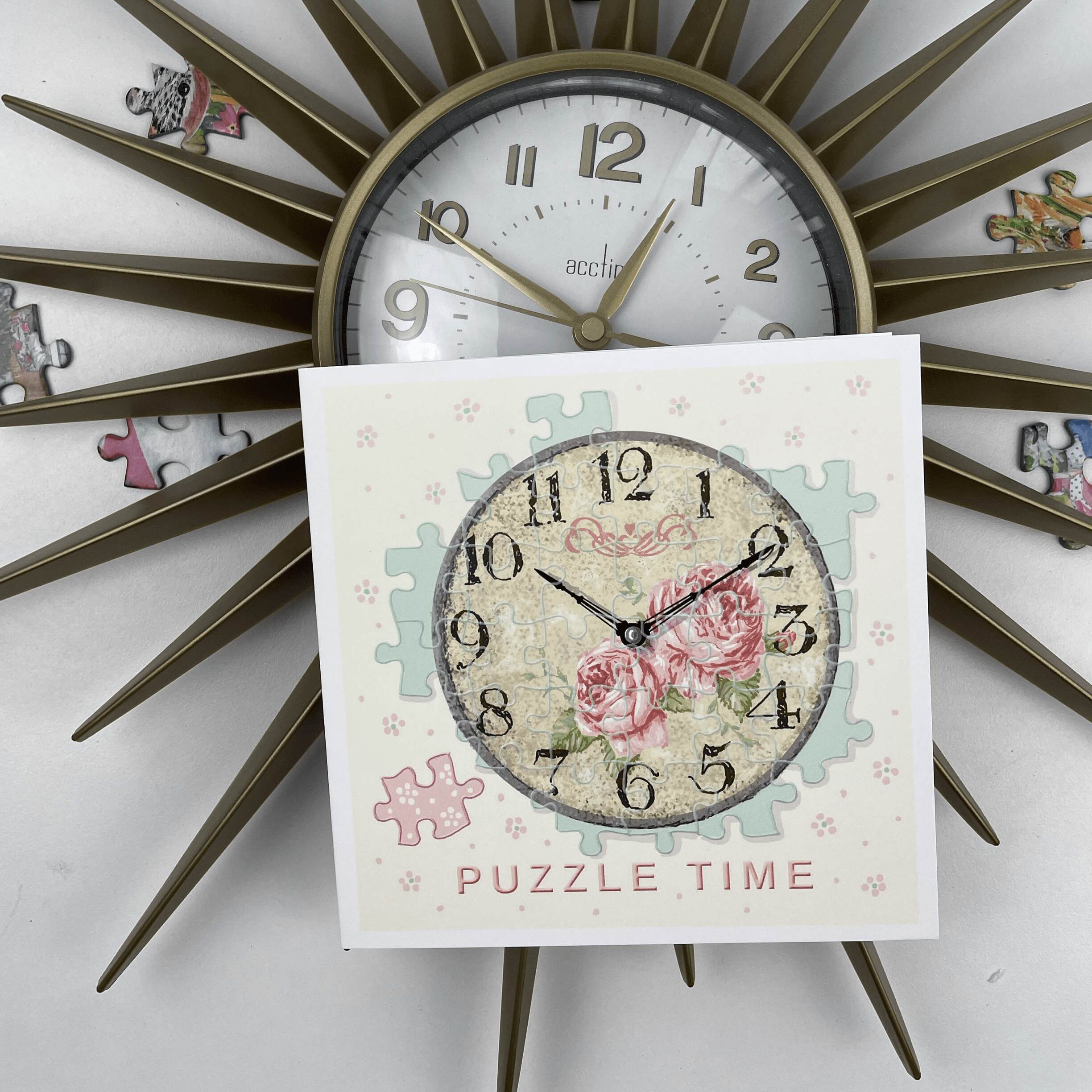 Puzzle Time Greetings Card