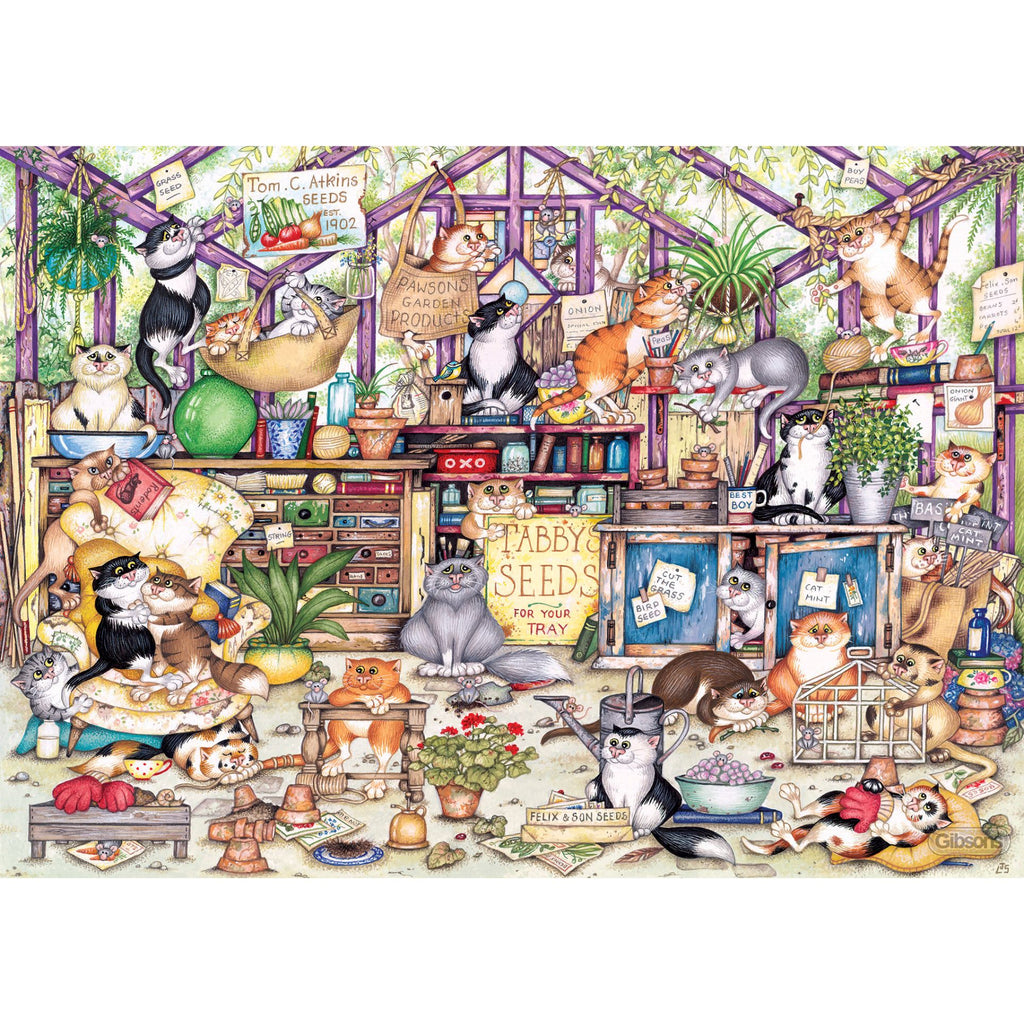 Gerty’s Garden Retreat 1000 Piece Jigsaw Puzzle For Adults From Gibsons