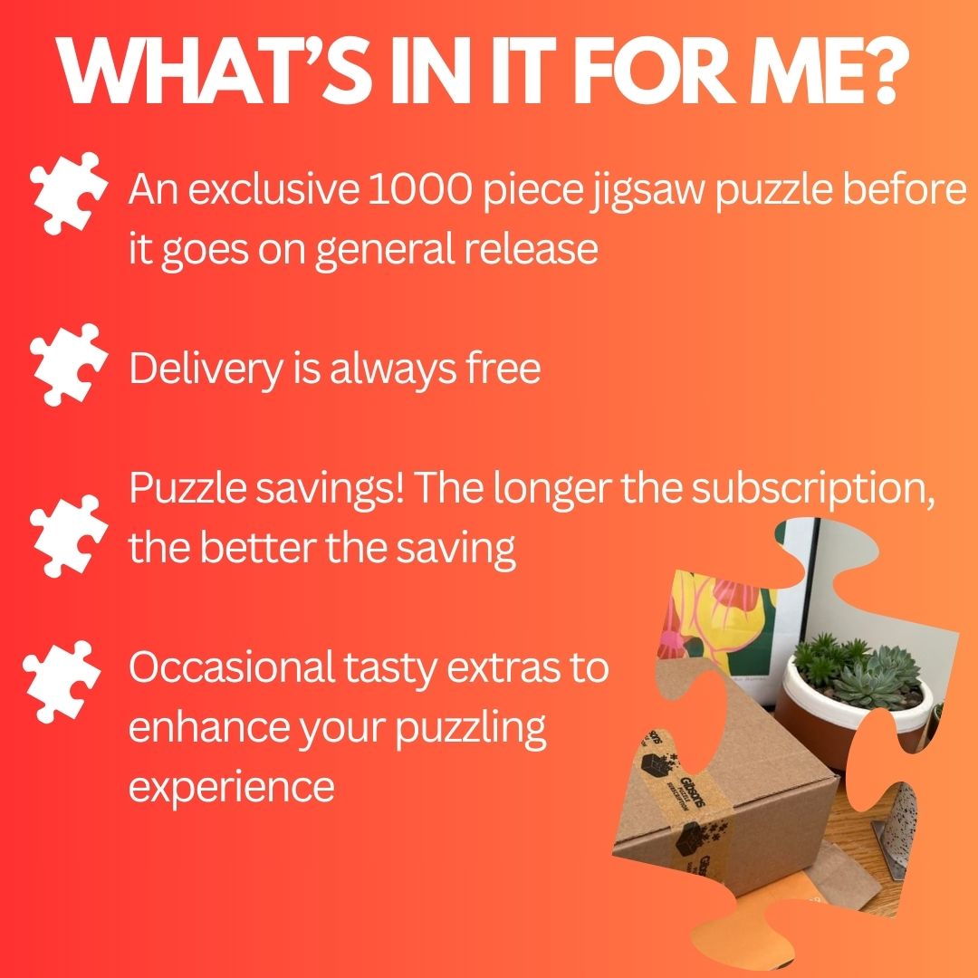 Gibsons Jigsaw Puzzle Subscription Service