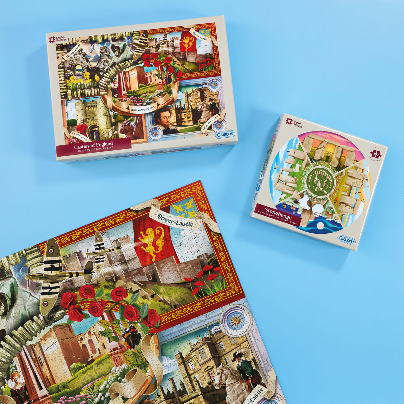 English Heritage Jigsaw puzzle range