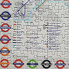 London Tube Map 500 piece TFL jigsaw puzzle by Gibsons games