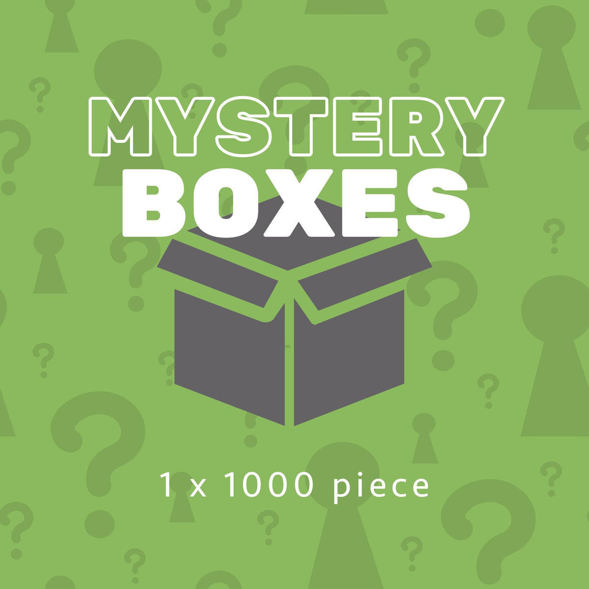 Gibsons Mystery Box 1 x 1000 Piece (RRP £16.95) - Bagged pieces