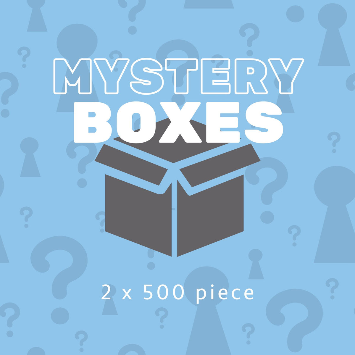 Gibsons Mystery Box 2 x 500 Pieces (RRP £23.90) - Bagged pieces