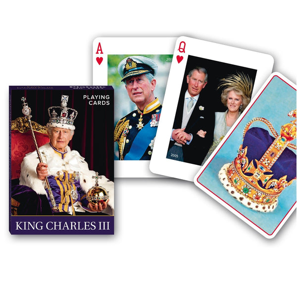 King Charles III Playing Cards – Gibsons