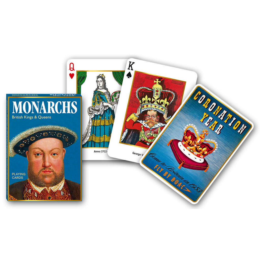 Monarchs playing cards