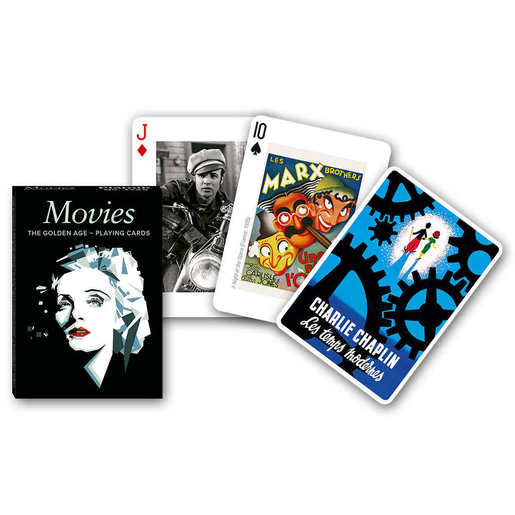 Movies theme playing cards