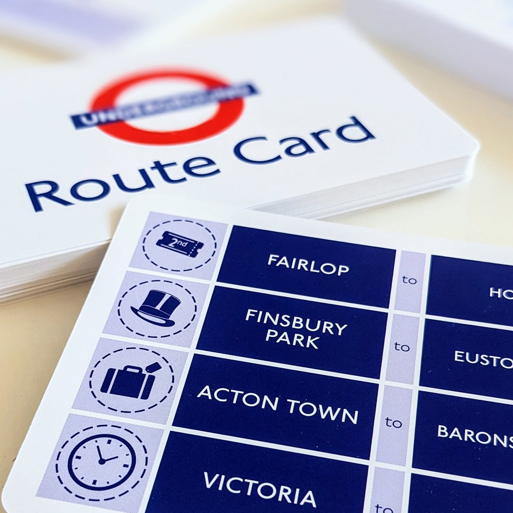 Race the Rails London Underground TfL Family Game from Gibsons