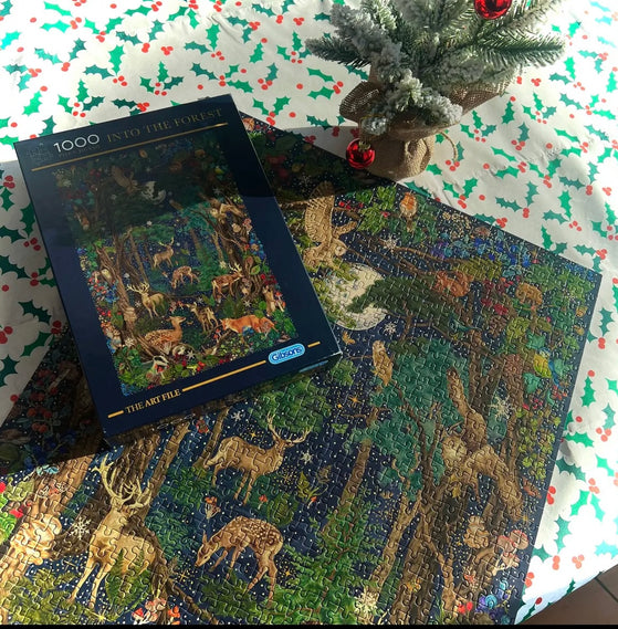The Art File Into The Forest 1000 Piece Jigsaw – Gibsons