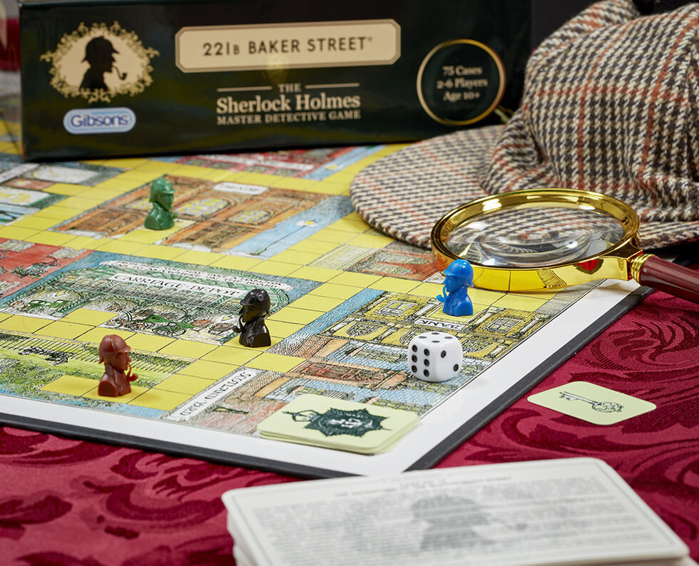 221B baker street mystery game by gibsons content