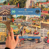 treats at the station 1000 piece jigsaw puzzle by trevor mitchell