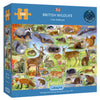 british wildlife 500 piece jigsaw puzzle drawn by lisa Alderson - gibsons games