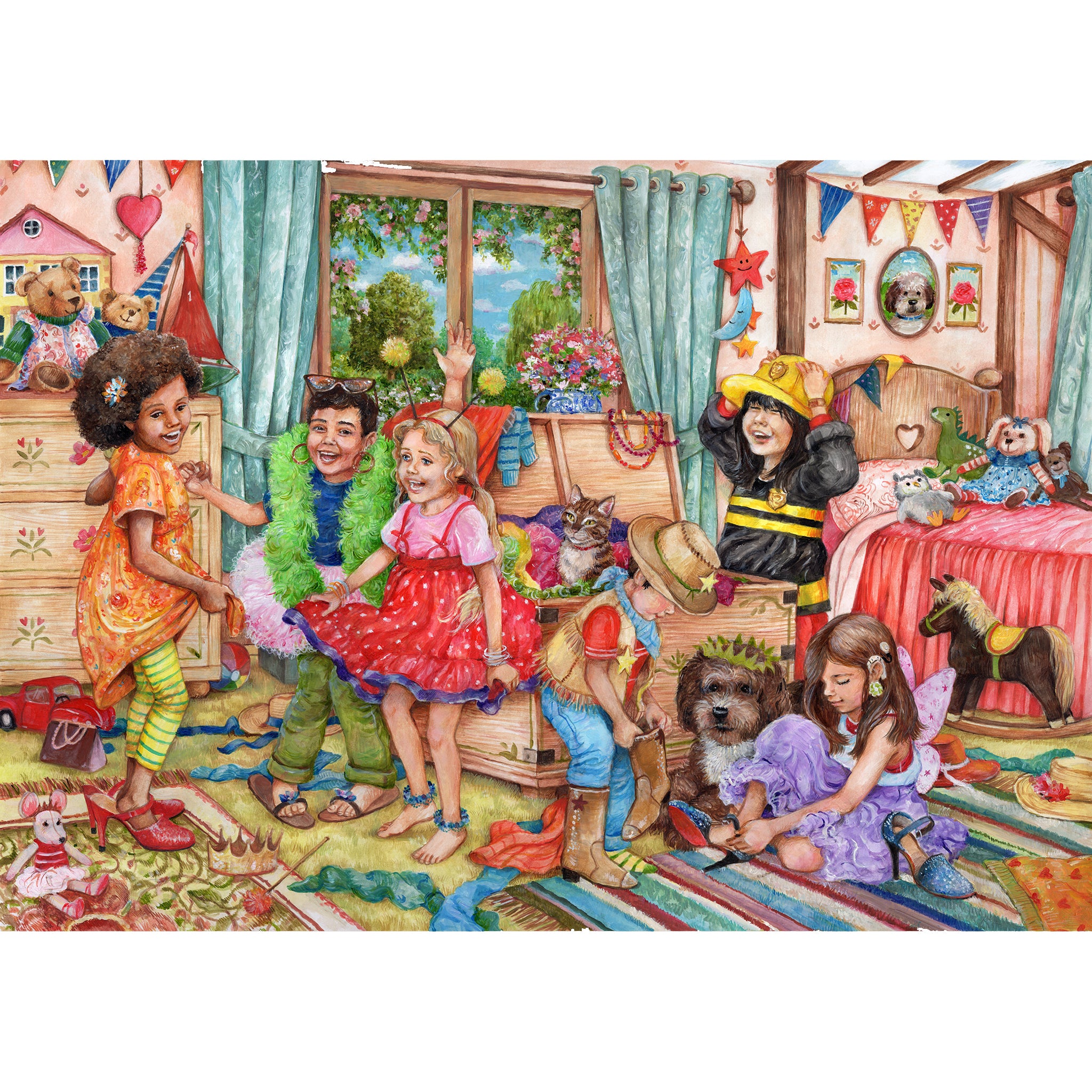 G3150 Fancy Dress Fun jigsaw puzzle by gibsons