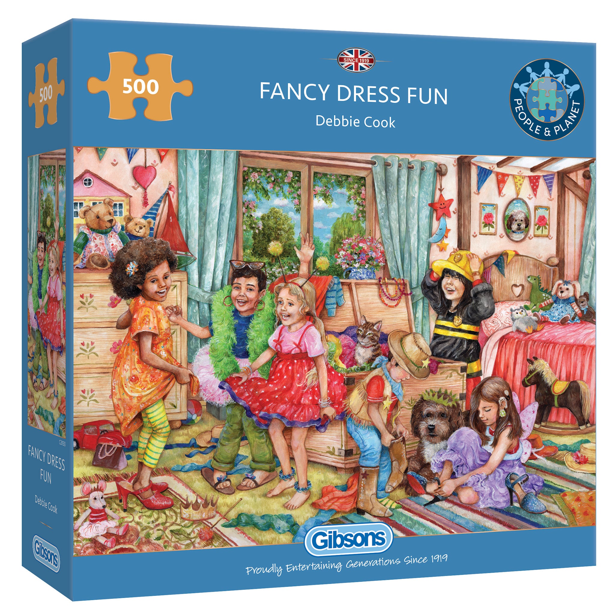 G3150 Fancy Dress Fun jigsaw puzzle by gibsons