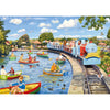 G5059 Wish you were Here 4 x 500 multibox jigsaw puzzle gibsons games