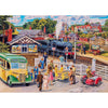 treats at the station 1000 piece jigsaw puzzle by trevor mitchell