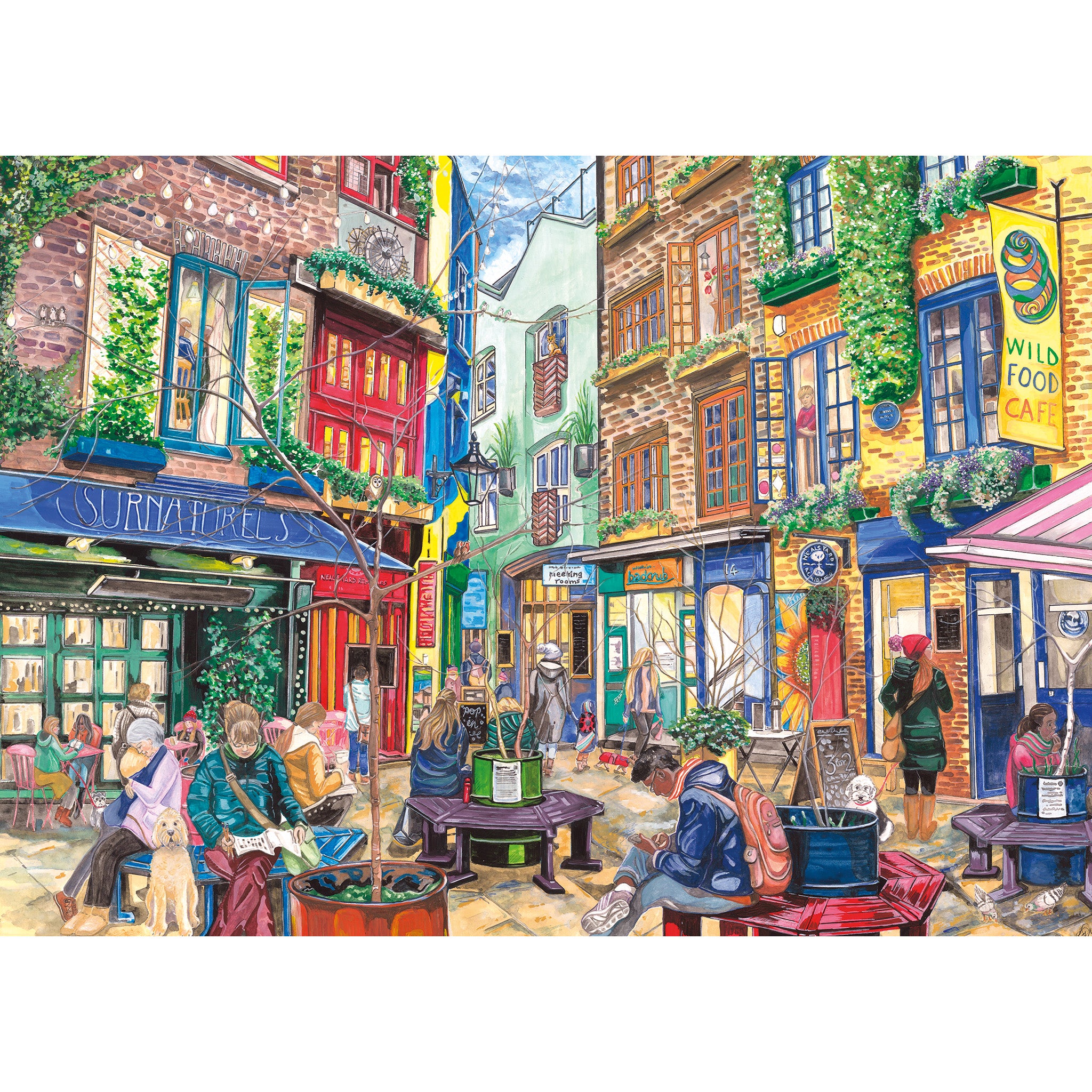 Neals Yard 1000 piece jigsaw puzzle by gibsons games