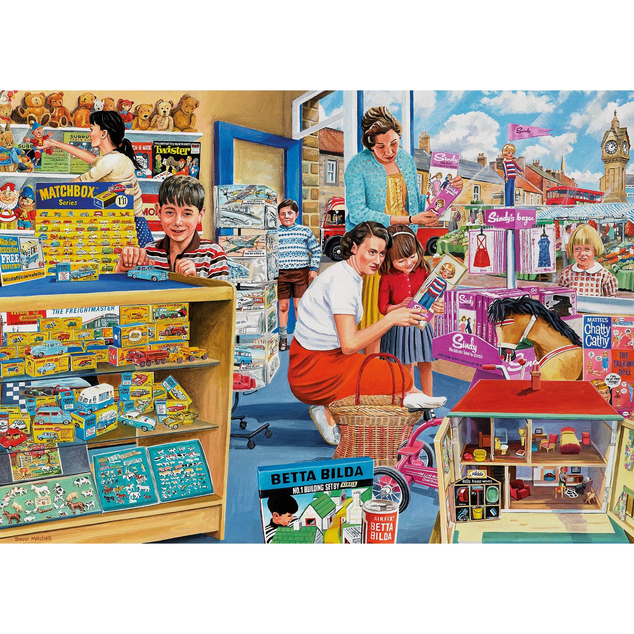 Pocket Money Picks 1000 piece jigsaw puzzle by trevor mitchell