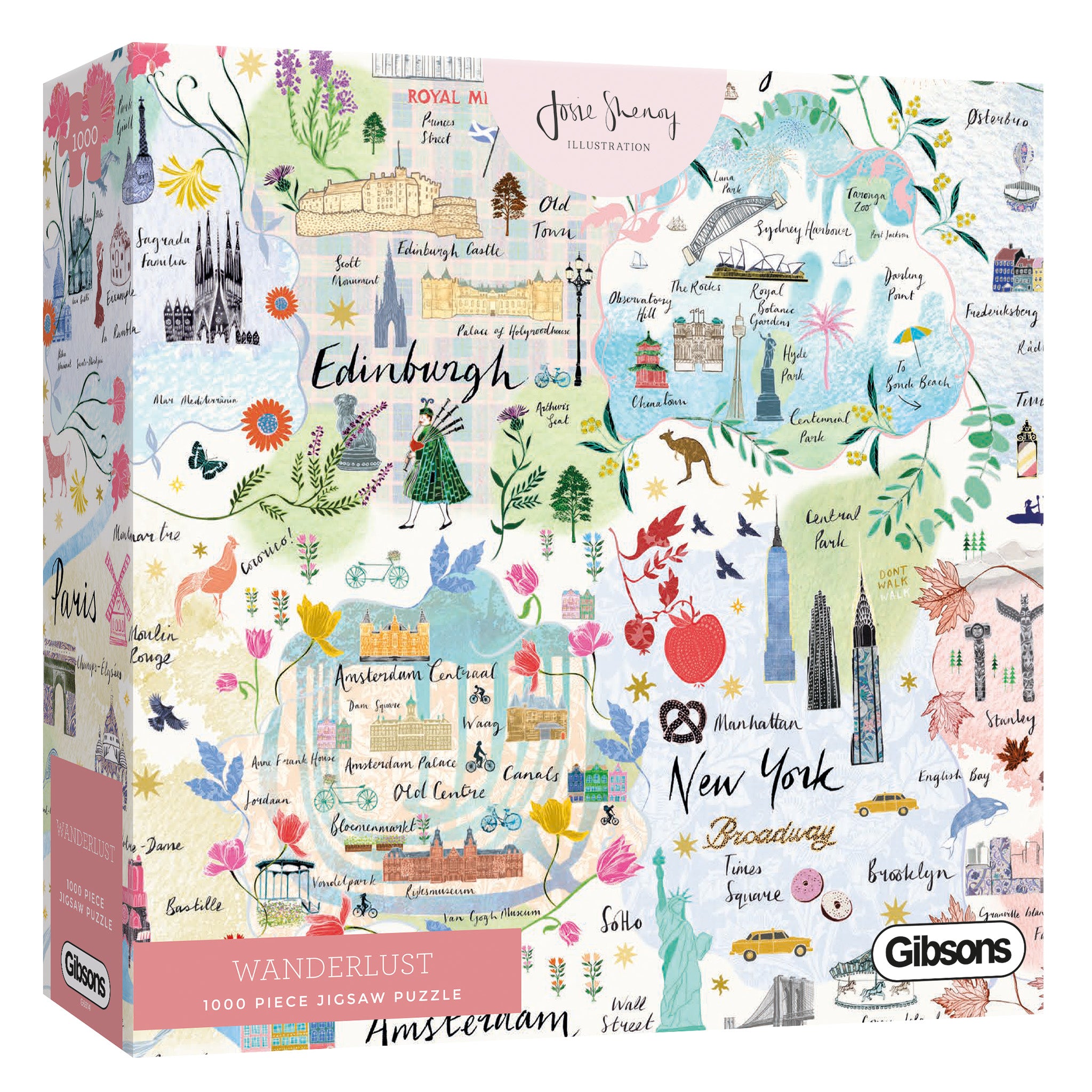 Wanderlust 1000 piece jigsaw puzzle