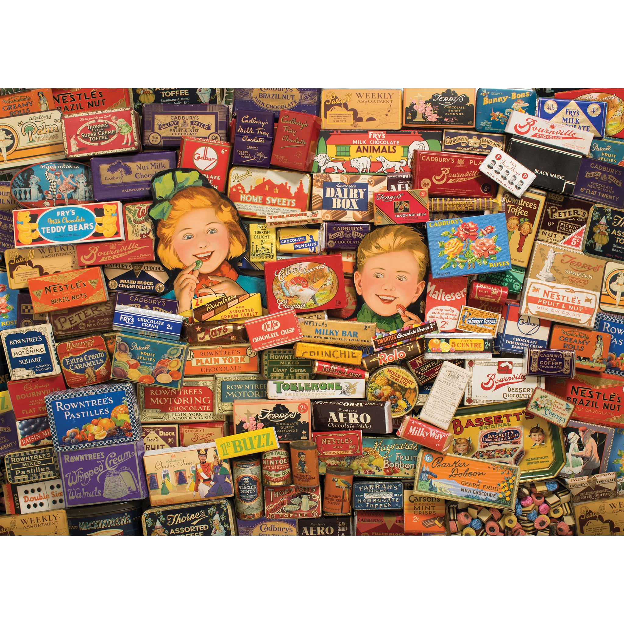 G7126 treats that built britain jigsaw puzzle 1000 pieces