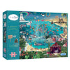 a collective of creatures 1000 piece jigsaw puzzle illustrated by snow tap gibsons games