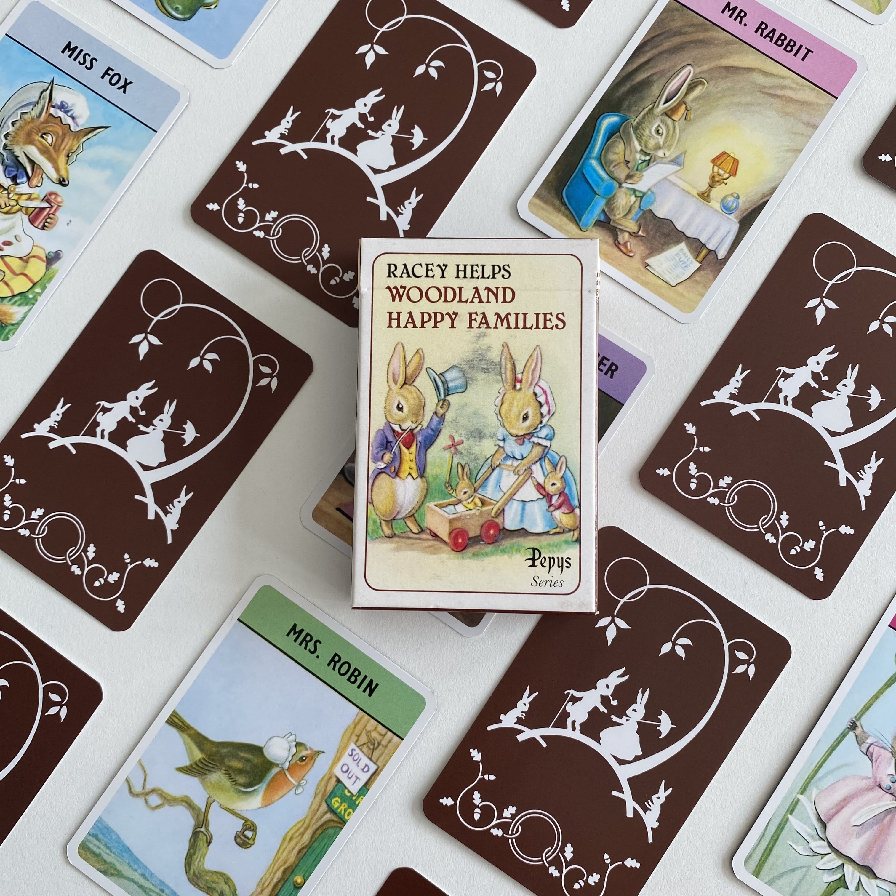 Woodland Happy Families Children's Card Game from Gibsons