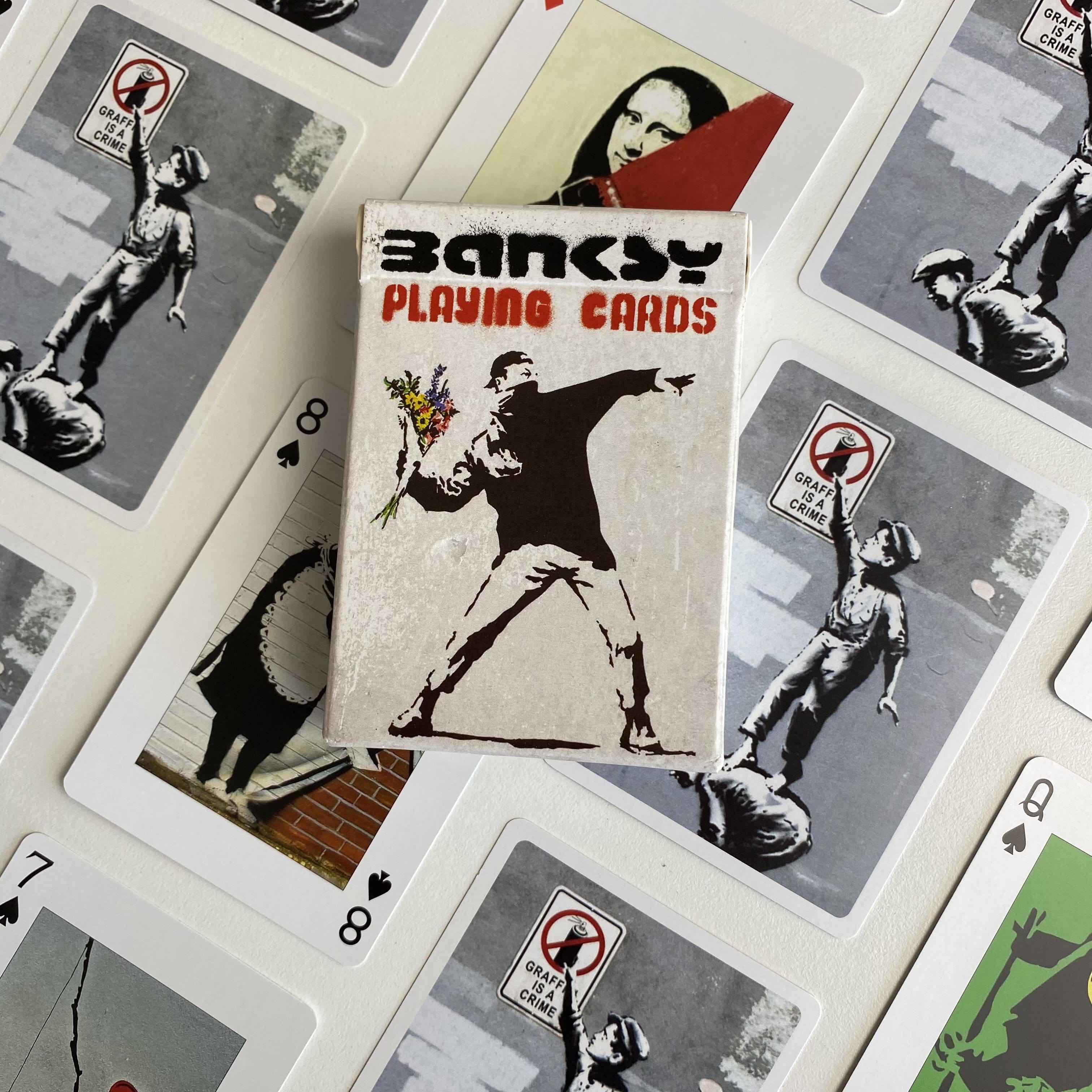 Banksy Collectors' Playing Cards with 52 individual designs