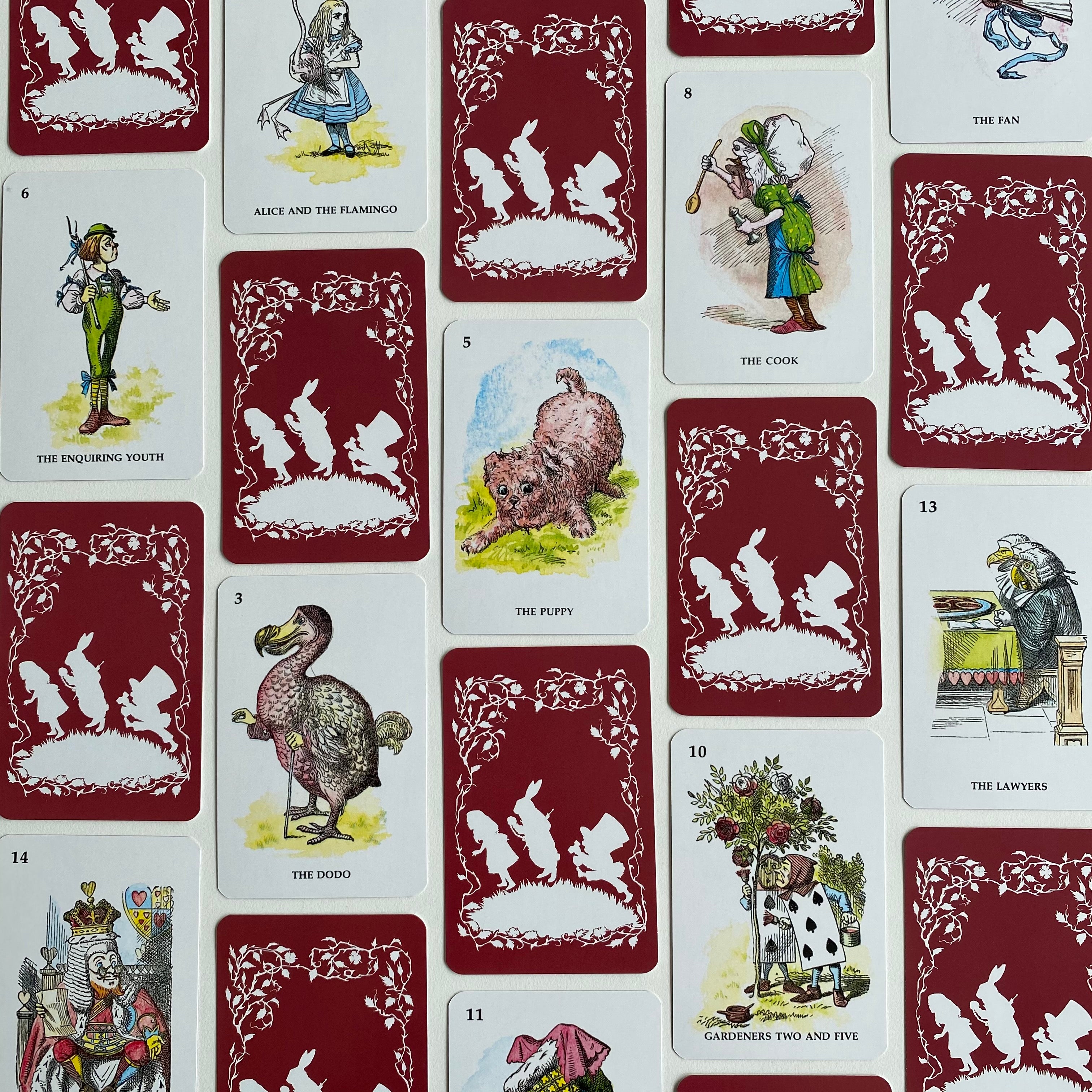 Original Alice in Wonderland Pepys Playing Card Game