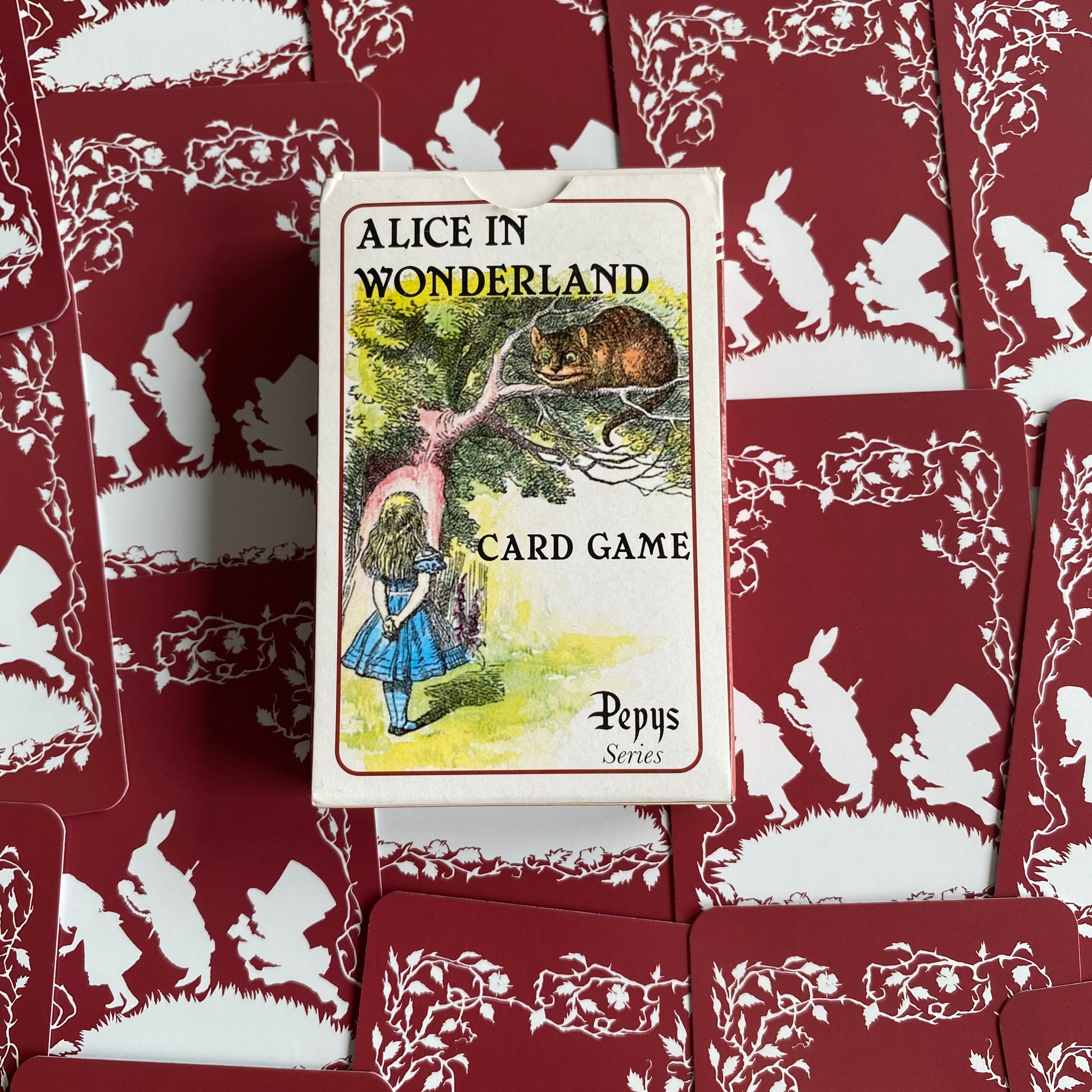 Original Alice in Wonderland Pepys Playing Card Game