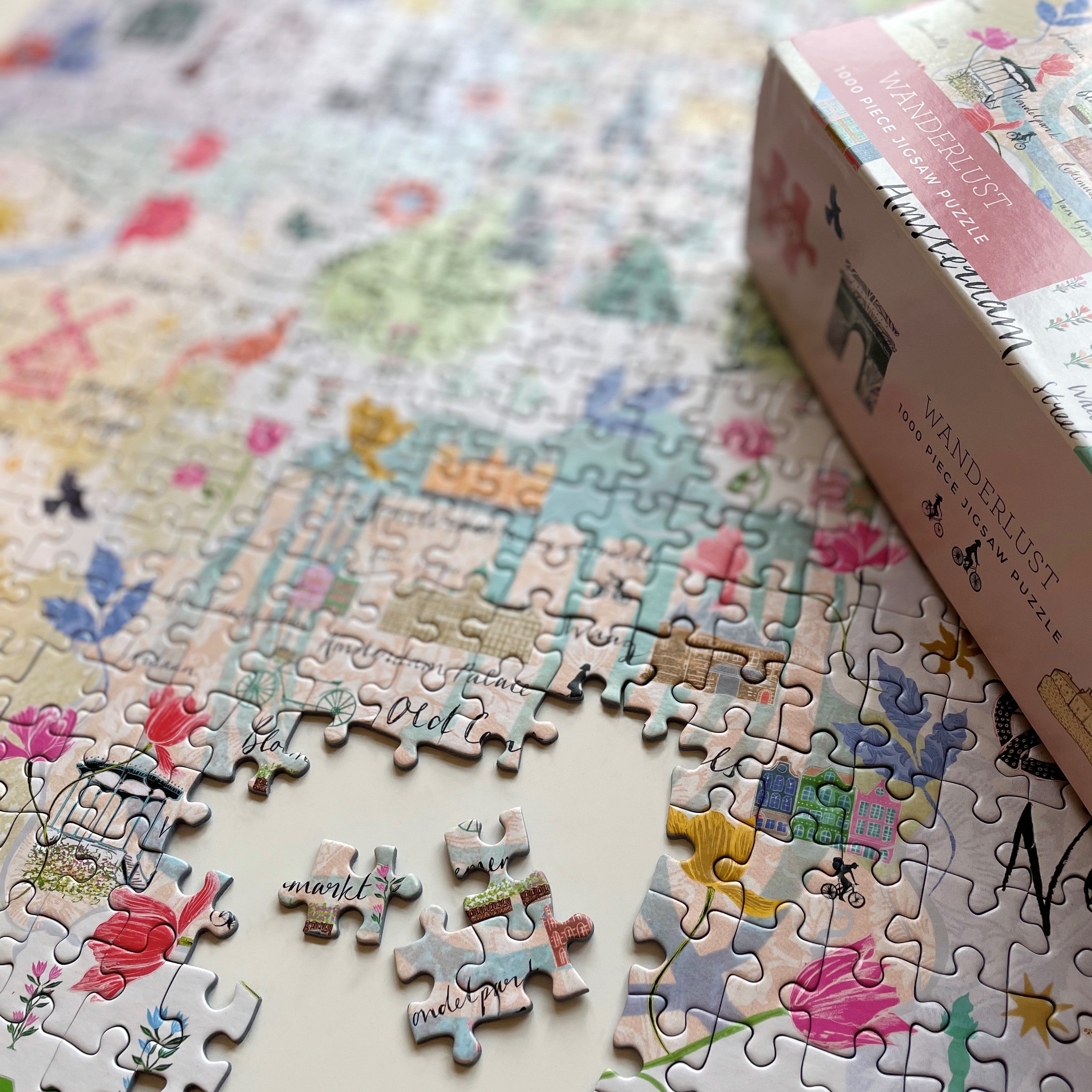 Wanderlust 1000 piece jigsaw puzzle