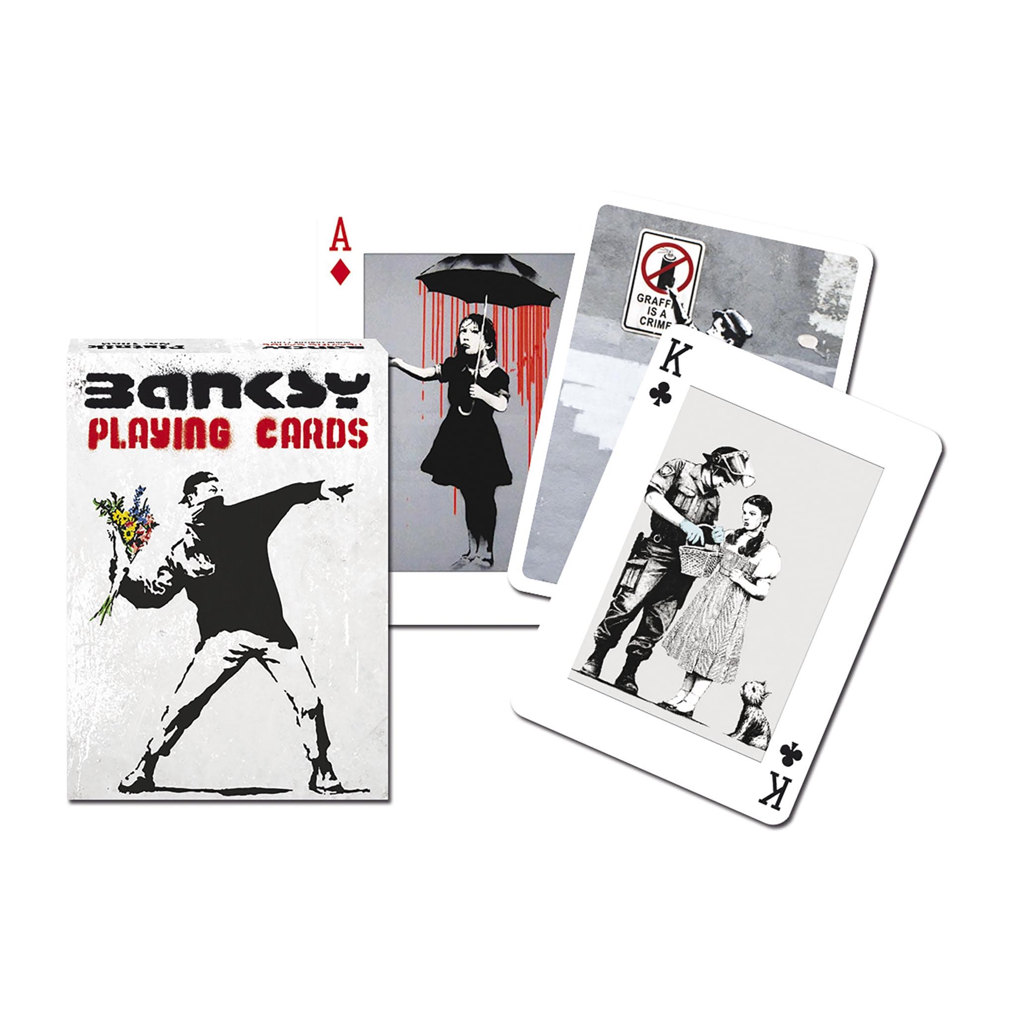 Banksy Collectors' Playing Cards with 52 individual designs