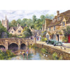 Castle Combe 1000 piece jigsaw puzzle for adults from Gibsons