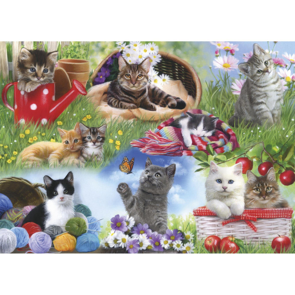 Piecing Together - Cats- Extra Large Piece Jigsaw Puzzle for those living with dementia