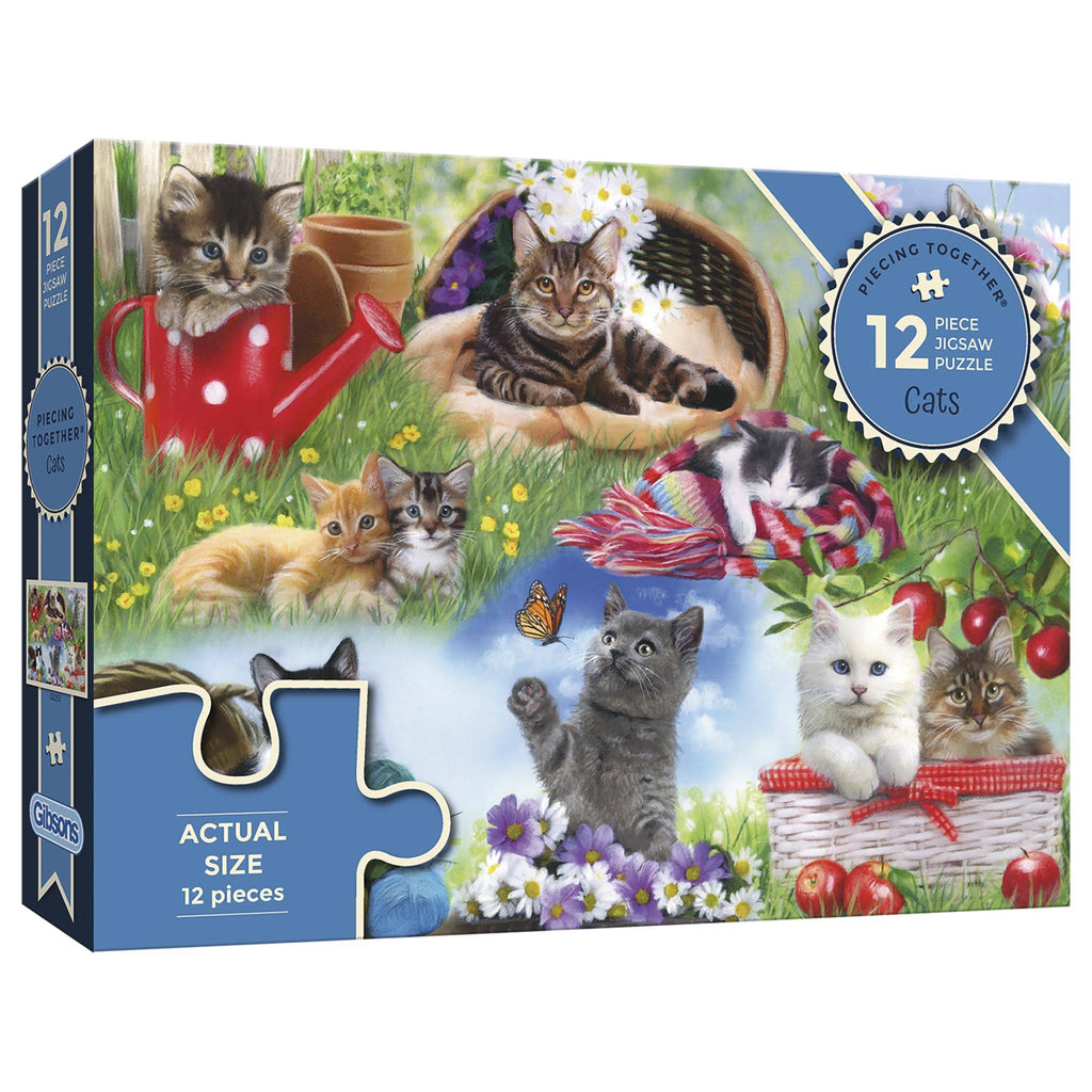 Piecing Together - Cats- Extra Large Piece Jigsaw Puzzle for those living with dementia