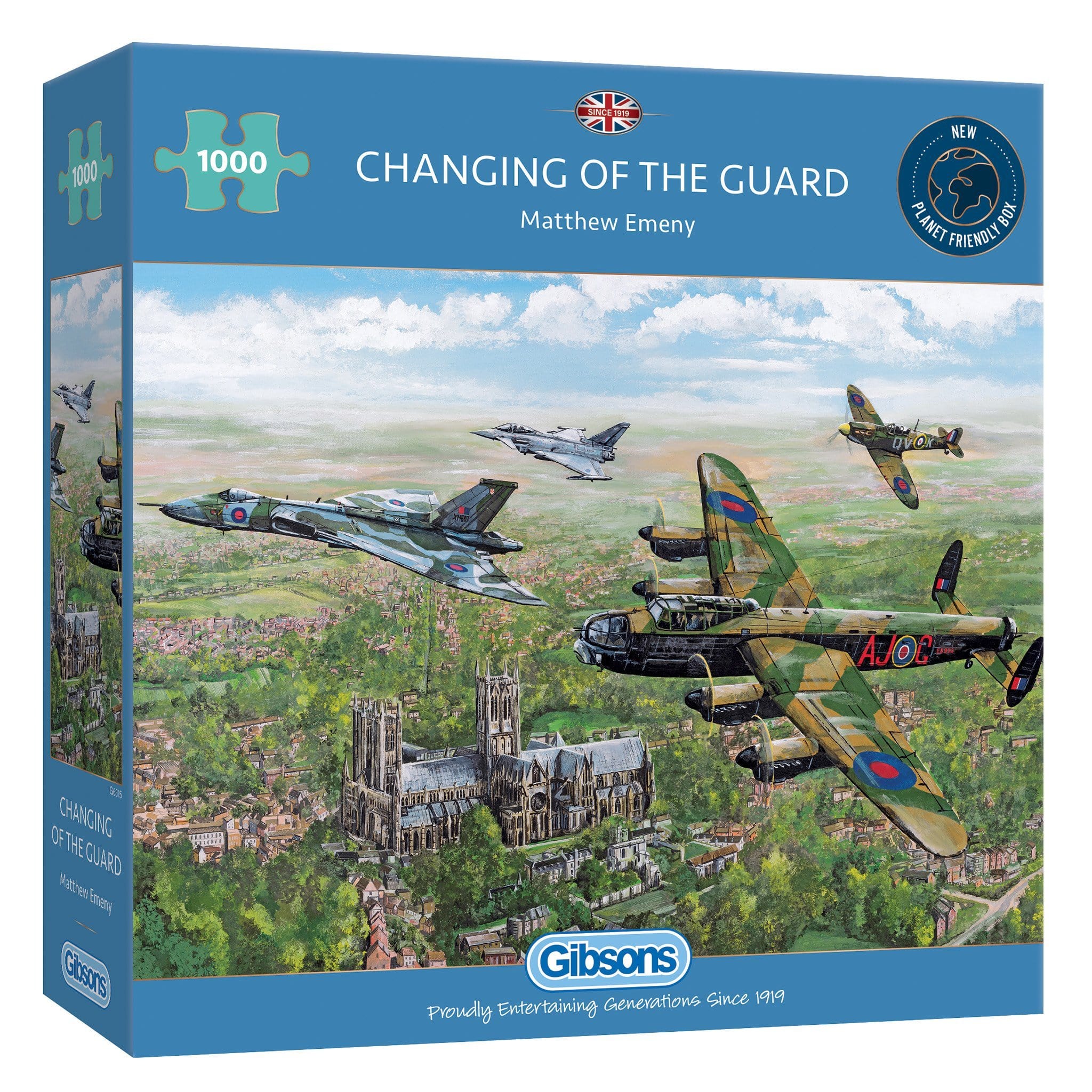 Gibsons Changing of the Guard 1000 Piece Jigsaw Puzzle for adults