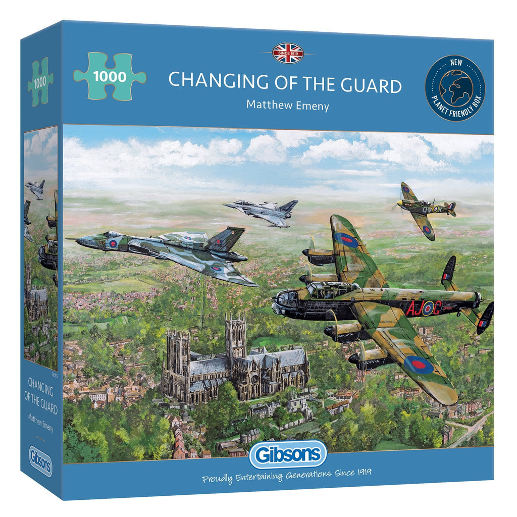 Gibsons Changing of the Guard 1000 Piece Jigsaw Puzzle for adults